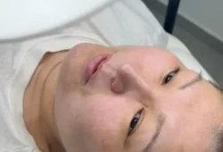 before after eyebrow tattoo correction