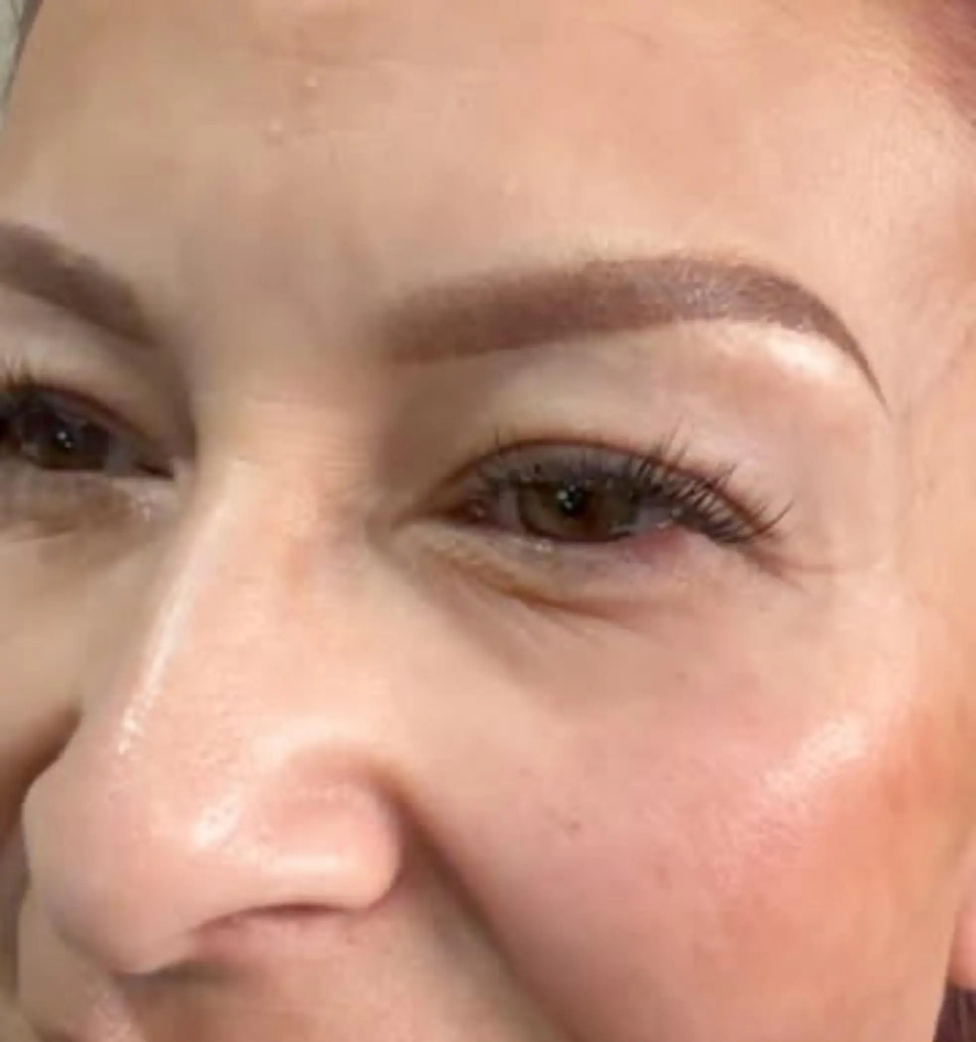 before and after eyebrow tattoo melbourne