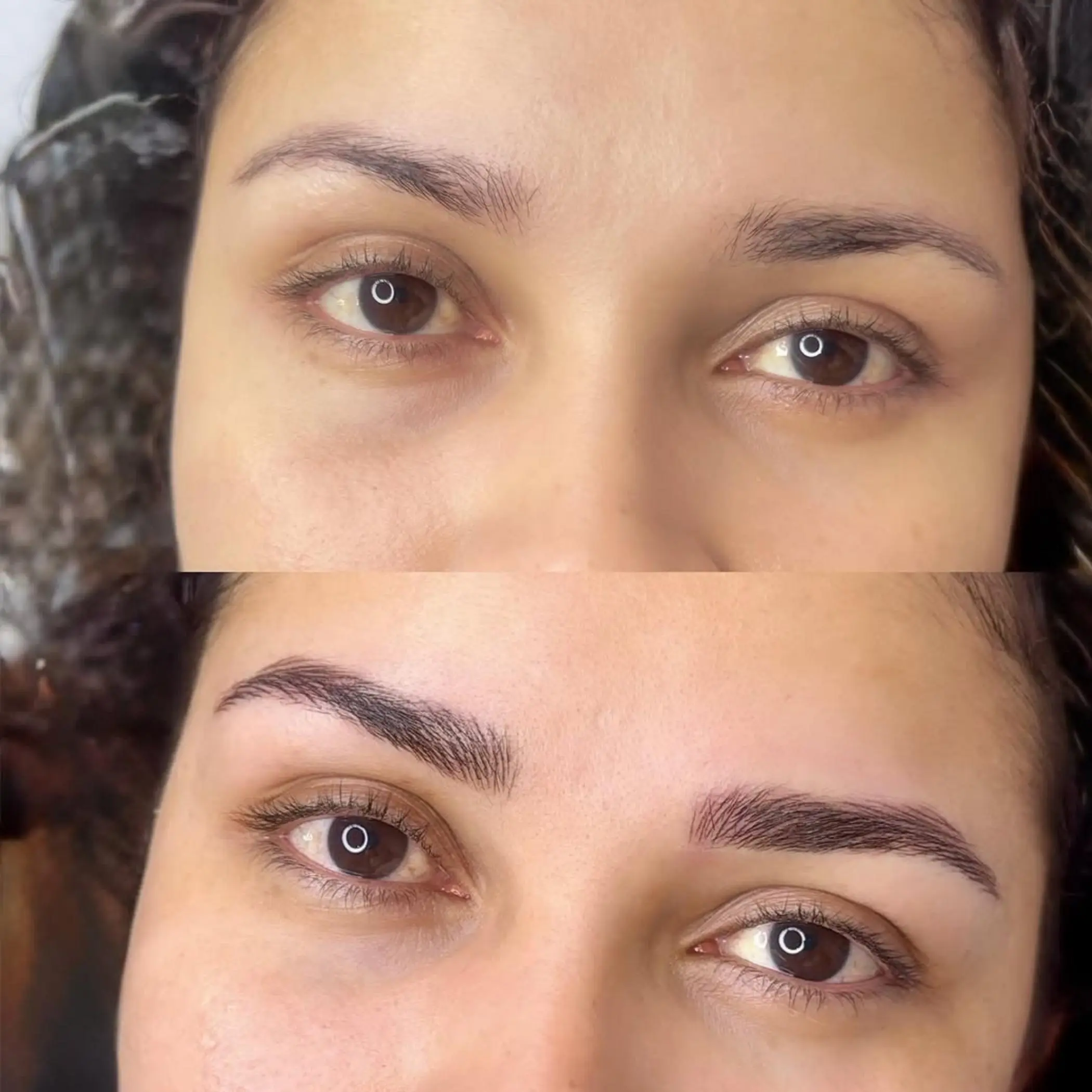 natural looking eyebrow tattoo results